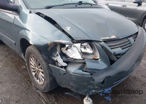 2006 Dodge Grand Caravan Sxt из США, поврежденный, VIN 2D4GP44L66R857284